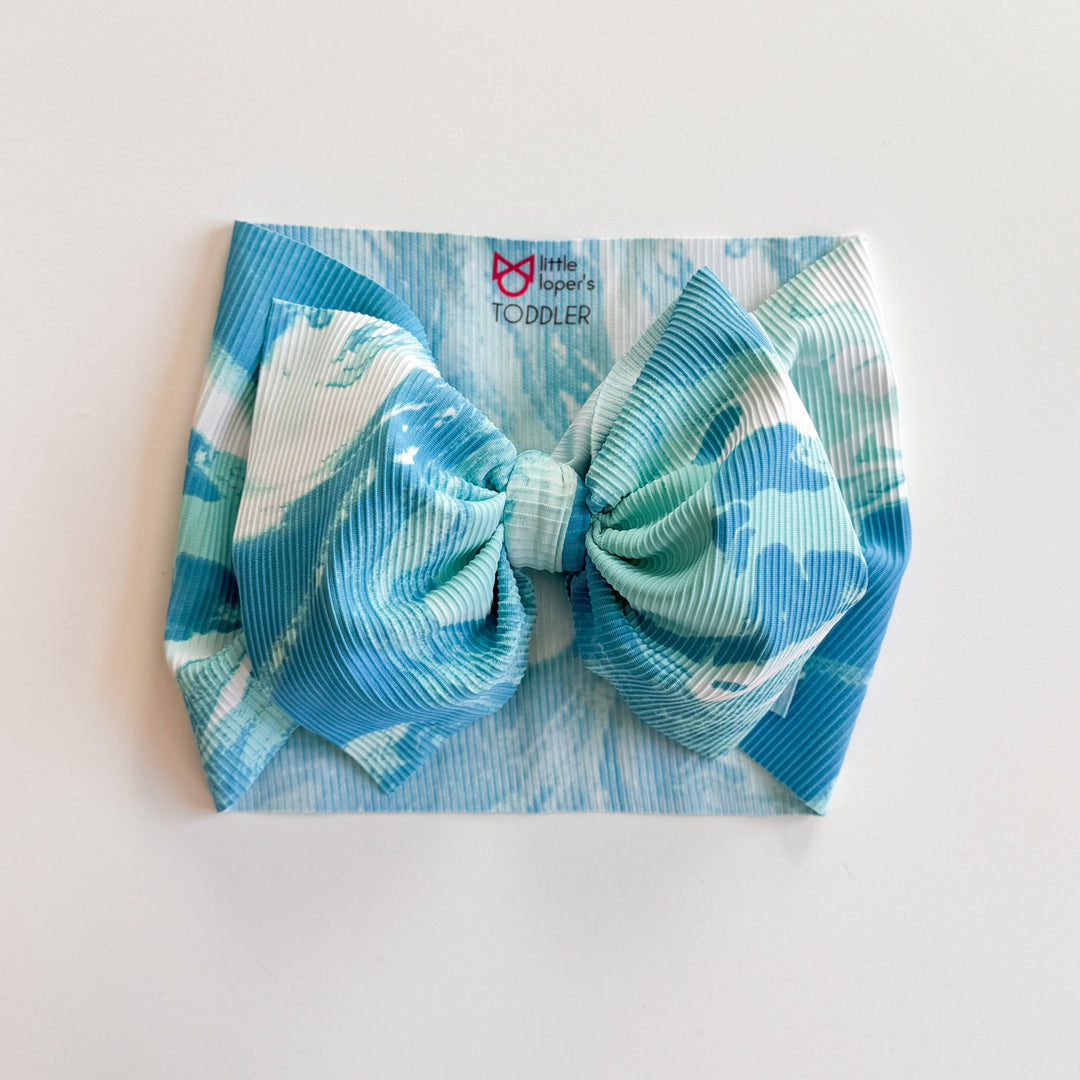 Splash of Blue Headwrap