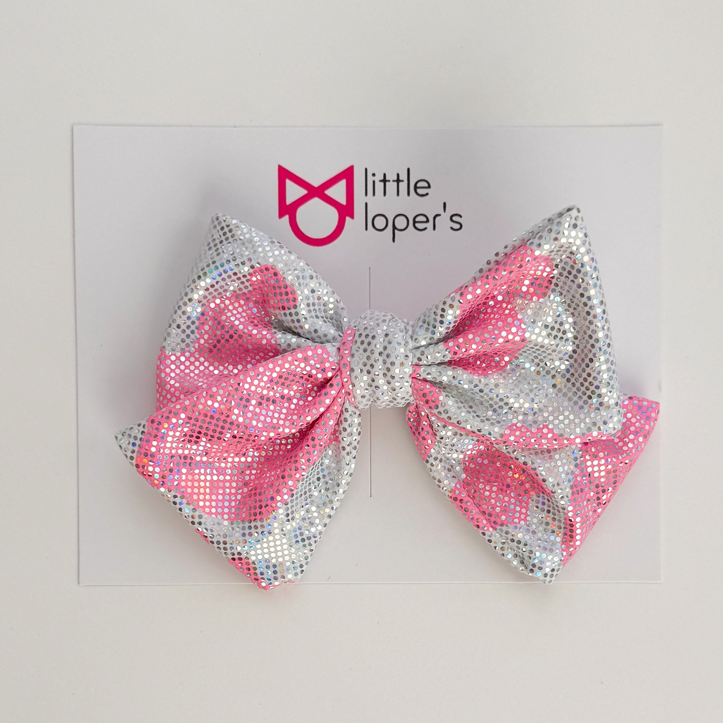 Cow Shimmer Party Bows