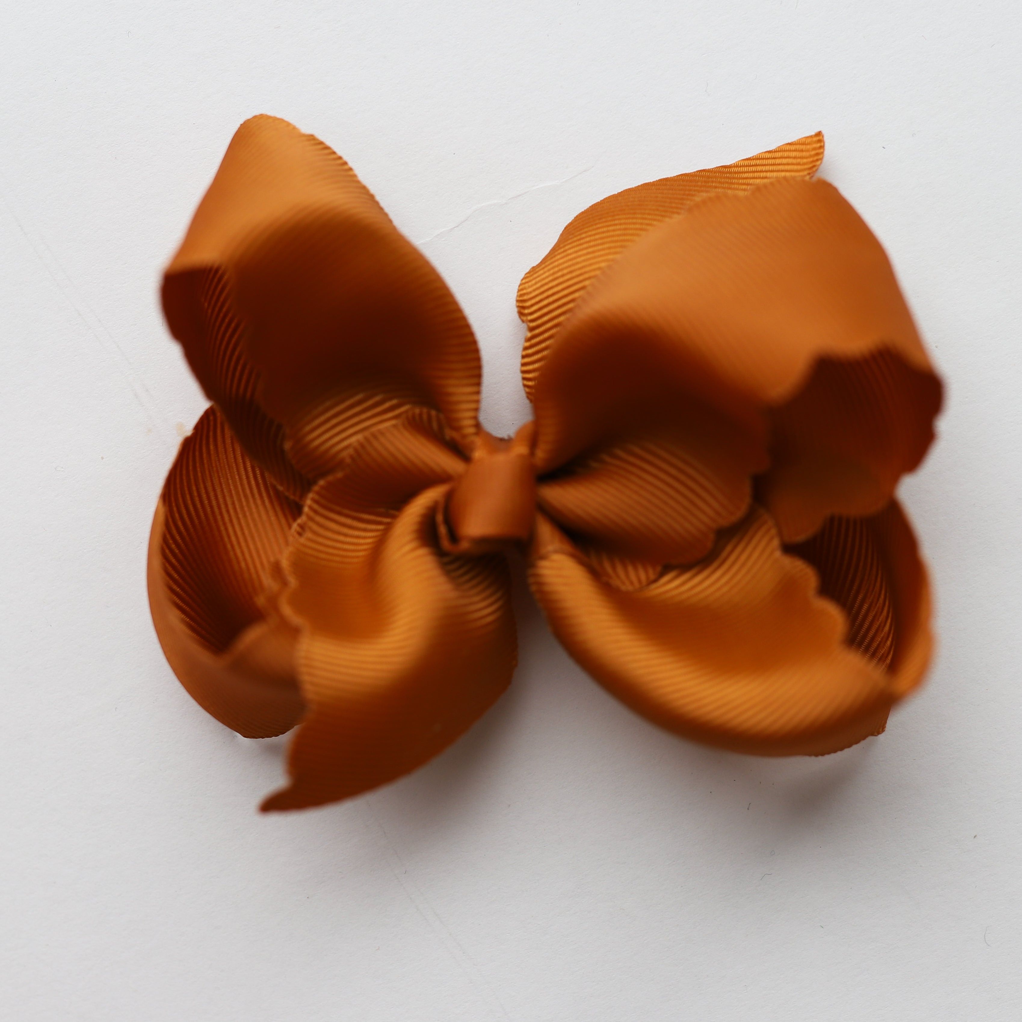 4 Inch Scalloped Ribbon Bows
