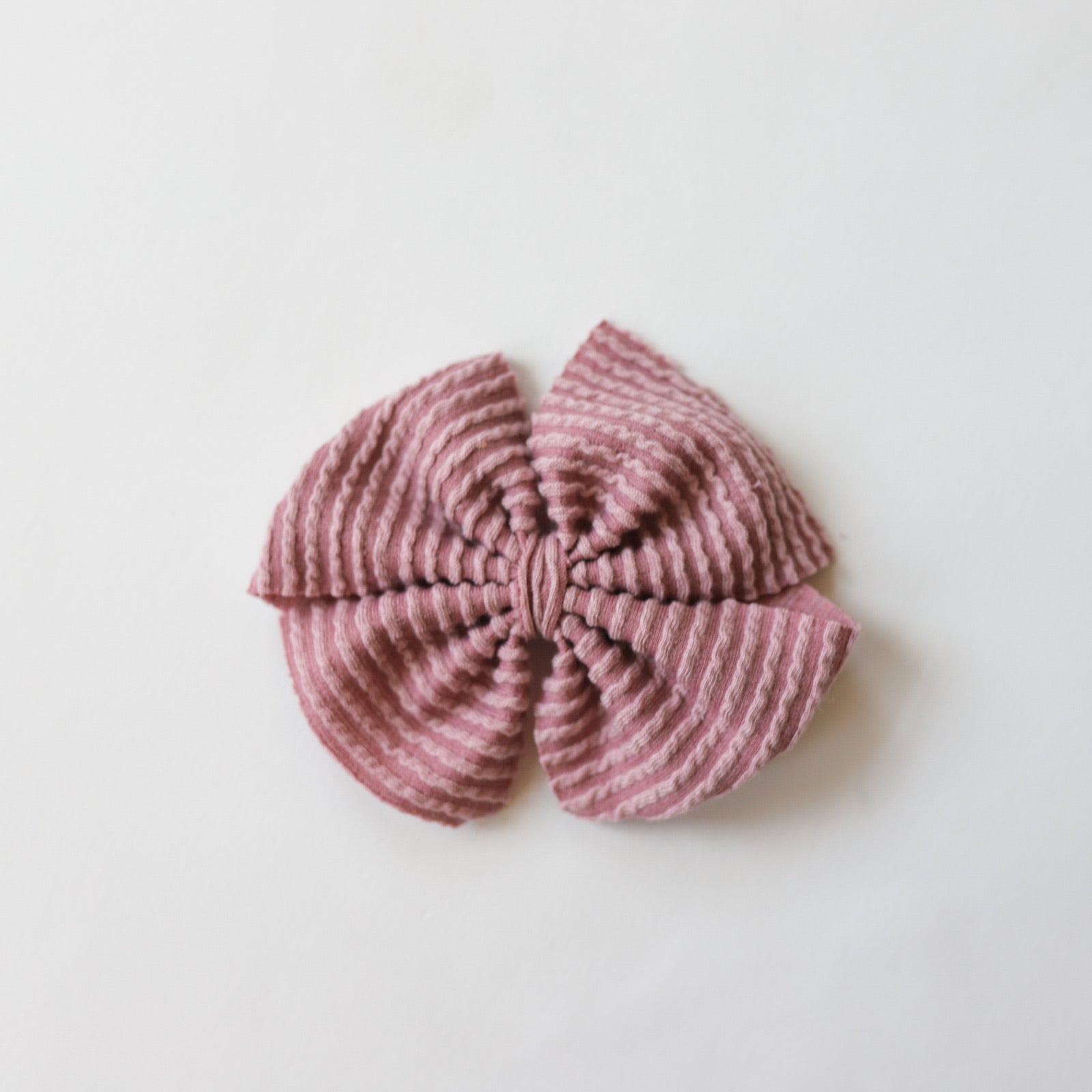 Rose Cozy Ribbed Butterfly and Dainty