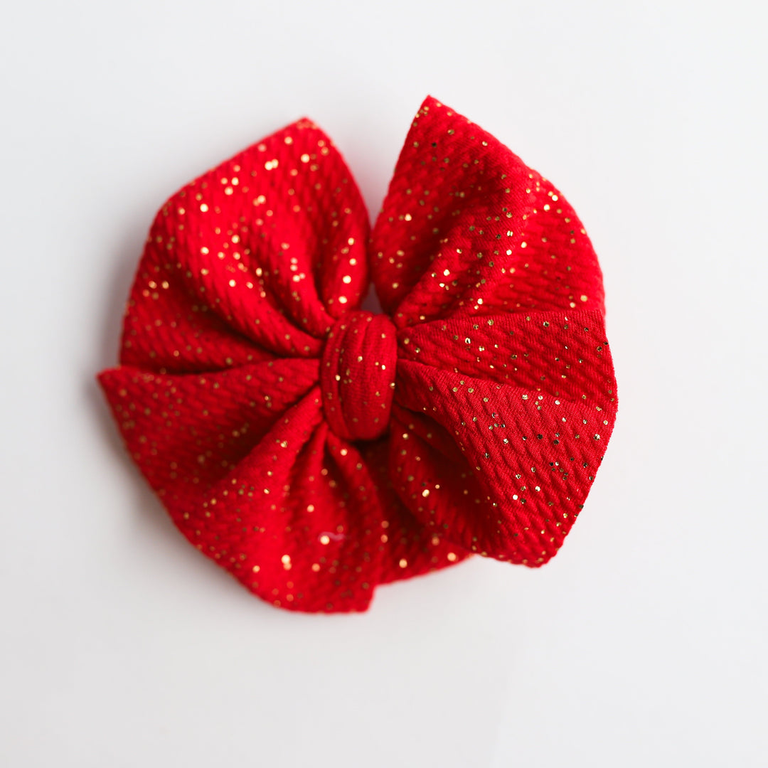 Red Party Bow