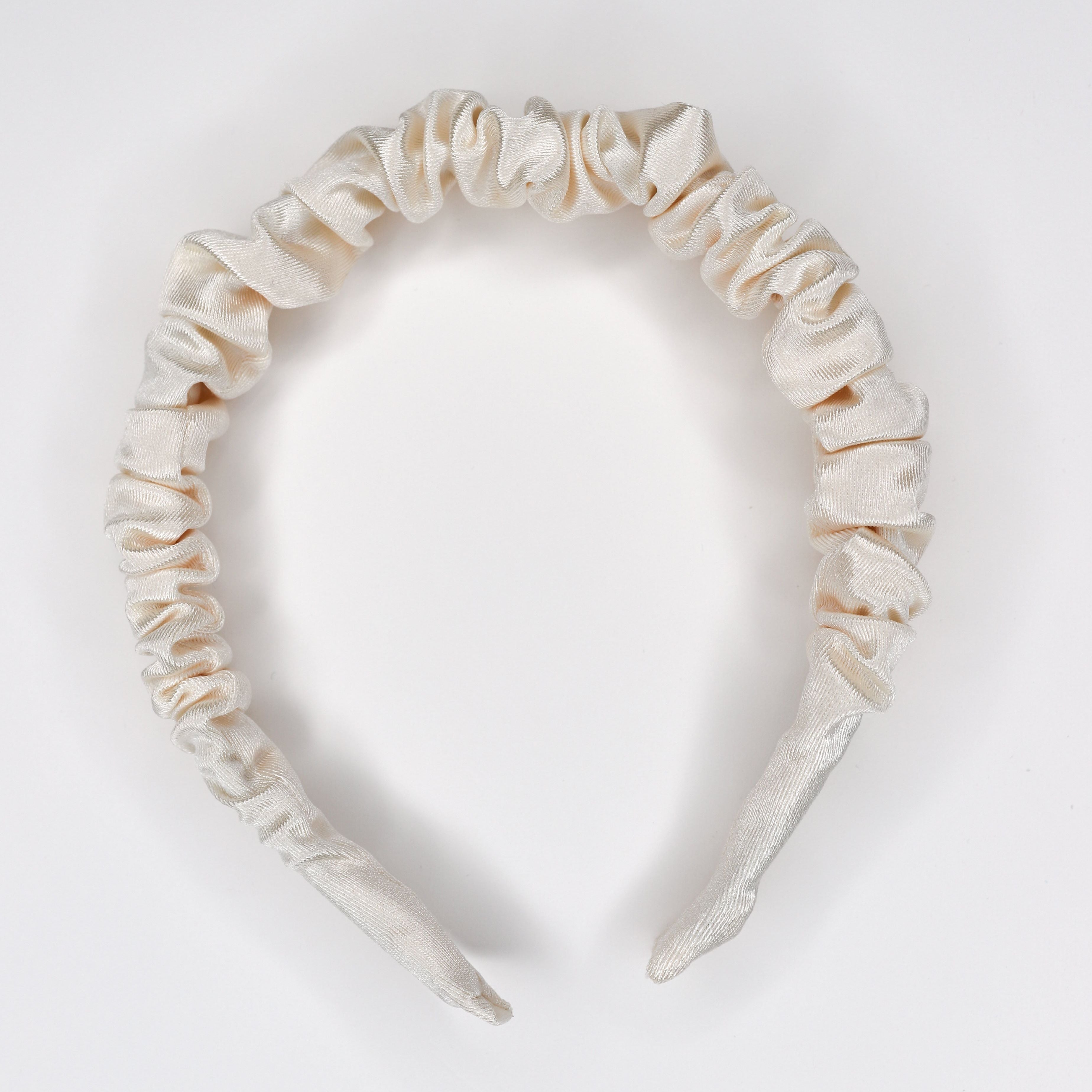 Satin Ruched Headband