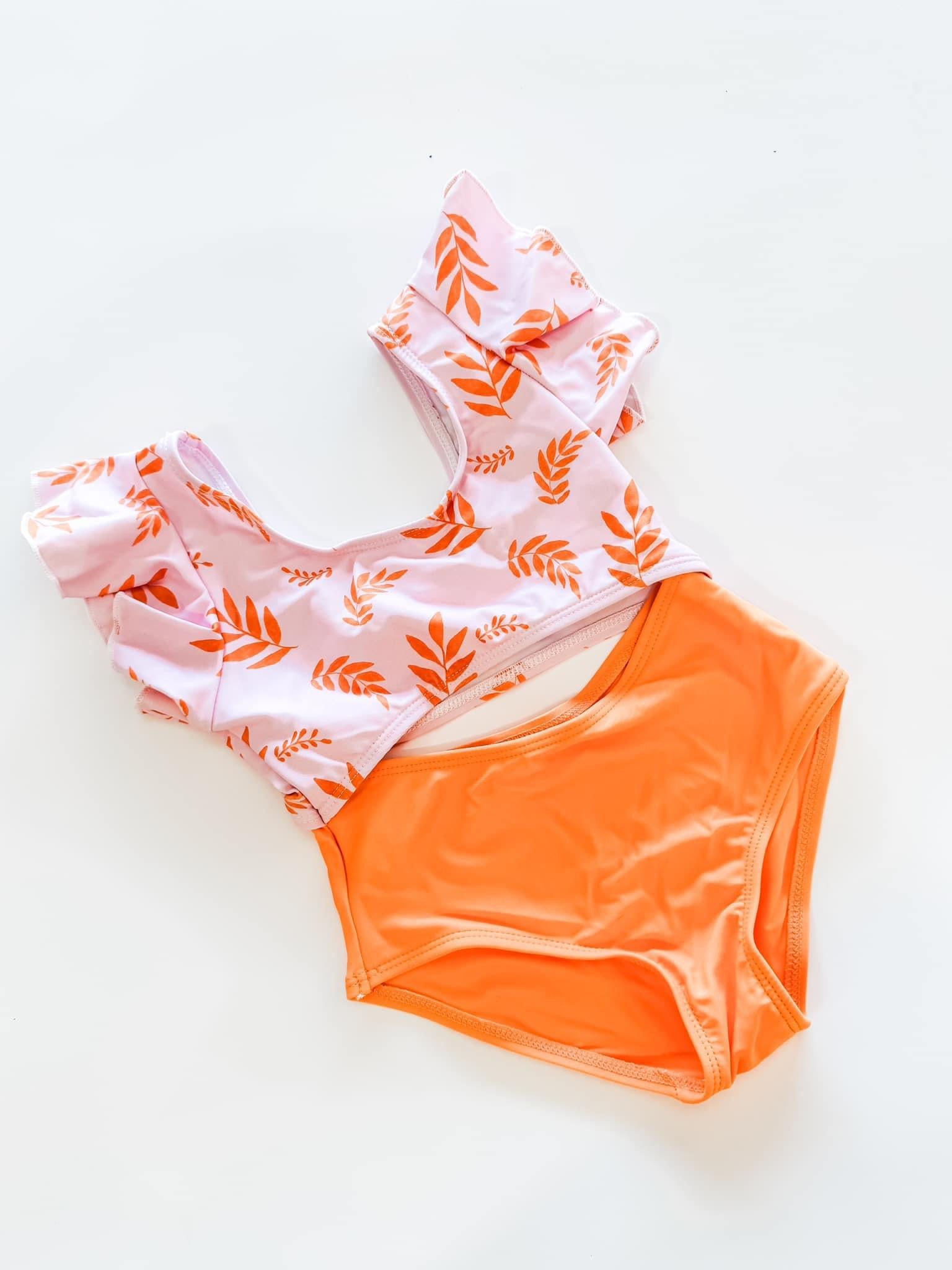 Orange Rose Children Swim
