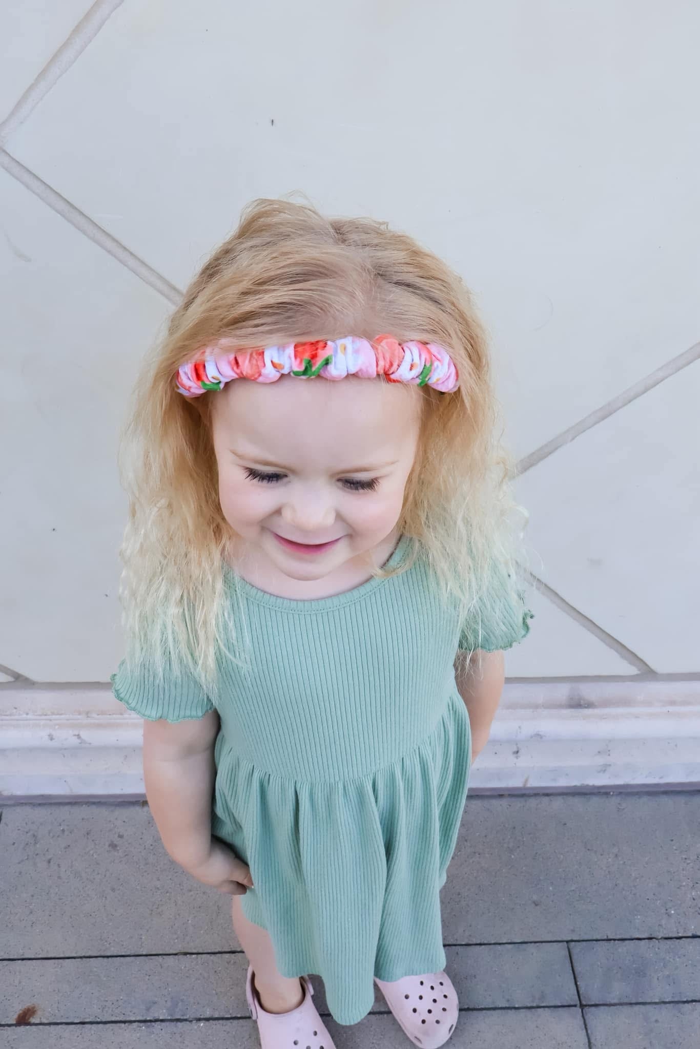Citrus Summer Ruffled Headbands