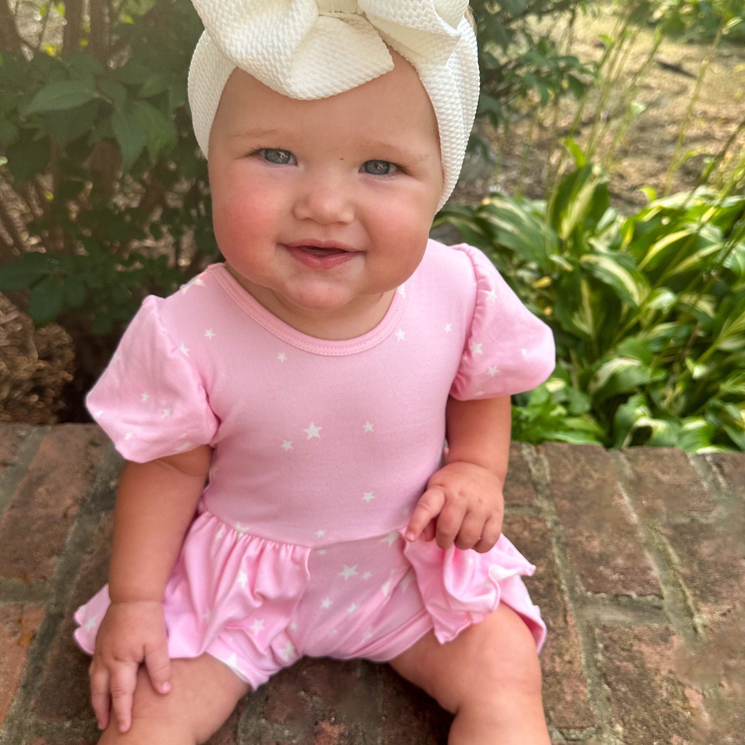 Pink Short Princess Romper