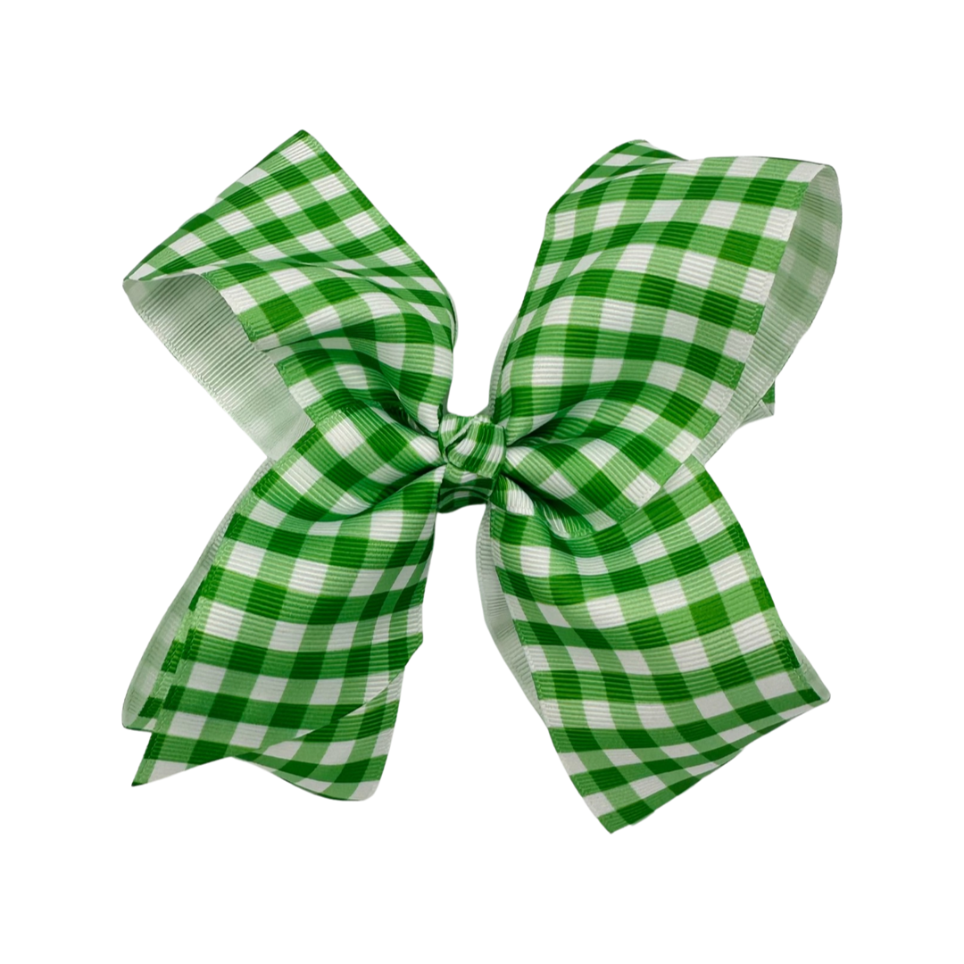 Set of 5 6 Inch Ribbon Gingham