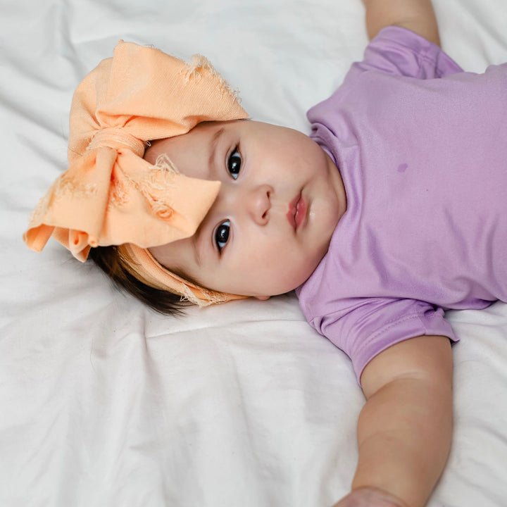 Distressed Orange Headwrap