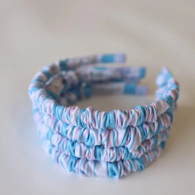 Fresh Stripes Ruched Headband