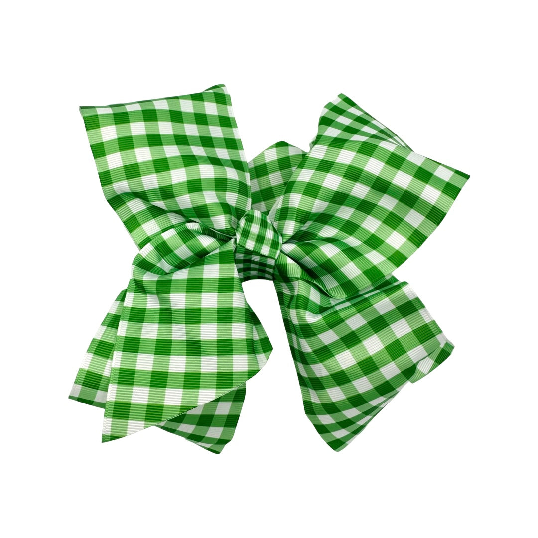 Set of 5 8 Inch Ribbon Gingham