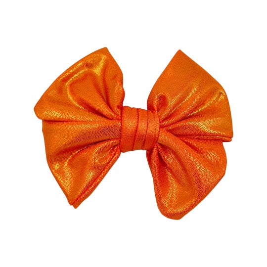Fancy Butterfly Bow - Orange Shimmer