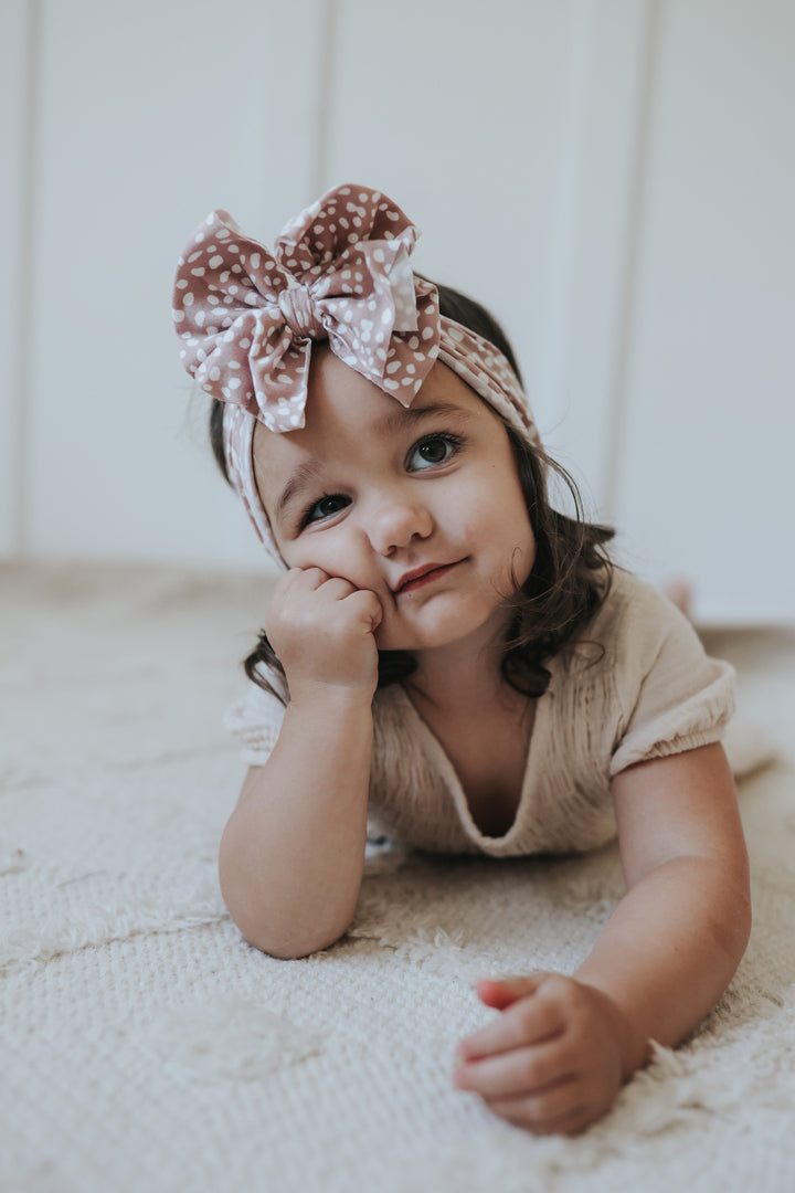 Neutral Spots Headwrap Set