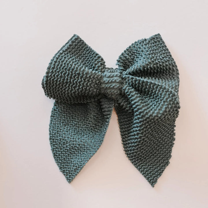 Swim Swanky - Deep Ocean Ribbed Crinkled