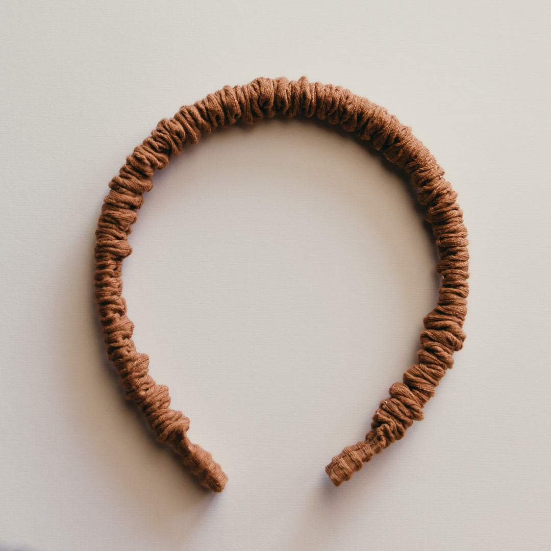 Ruched Ribbed Headbands