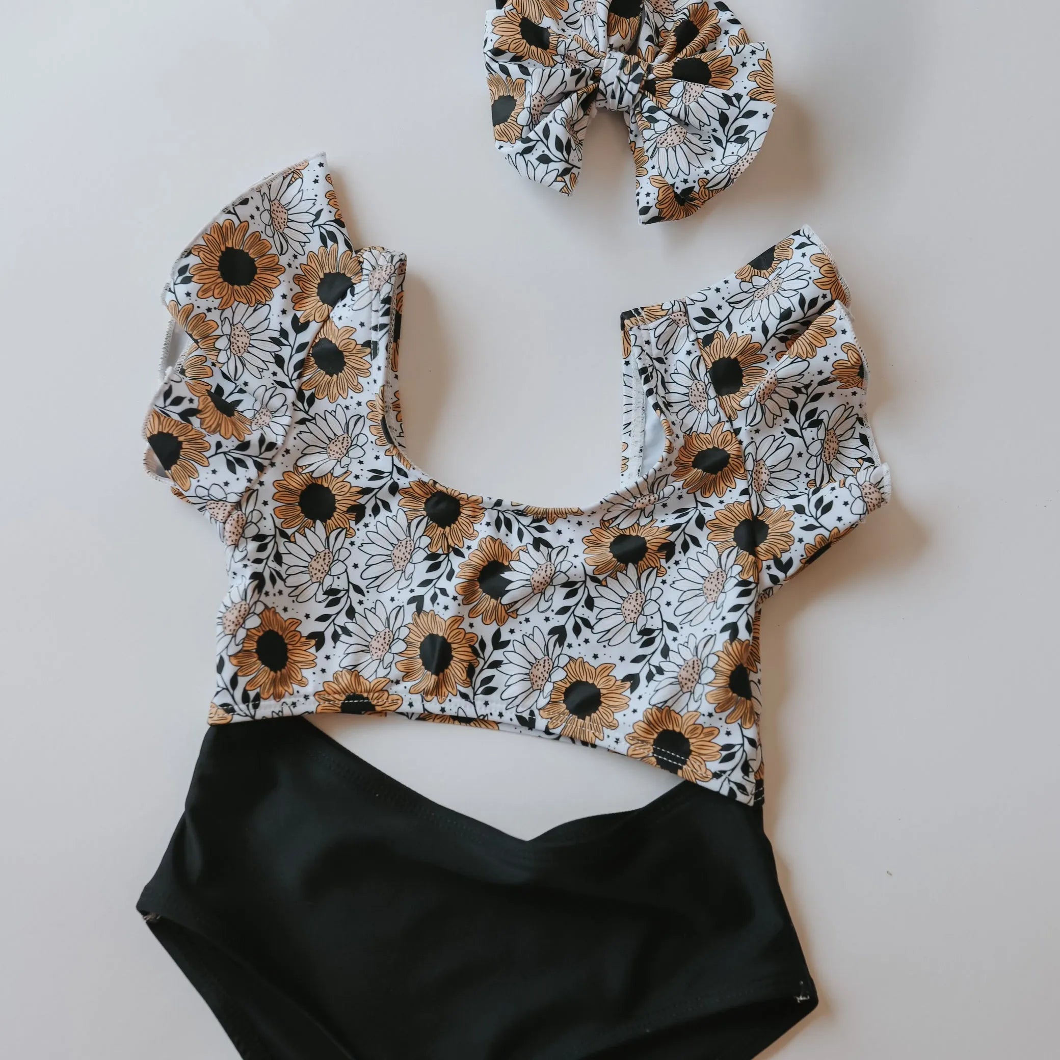 Wishful Sunflowers Swimsuit Girl
