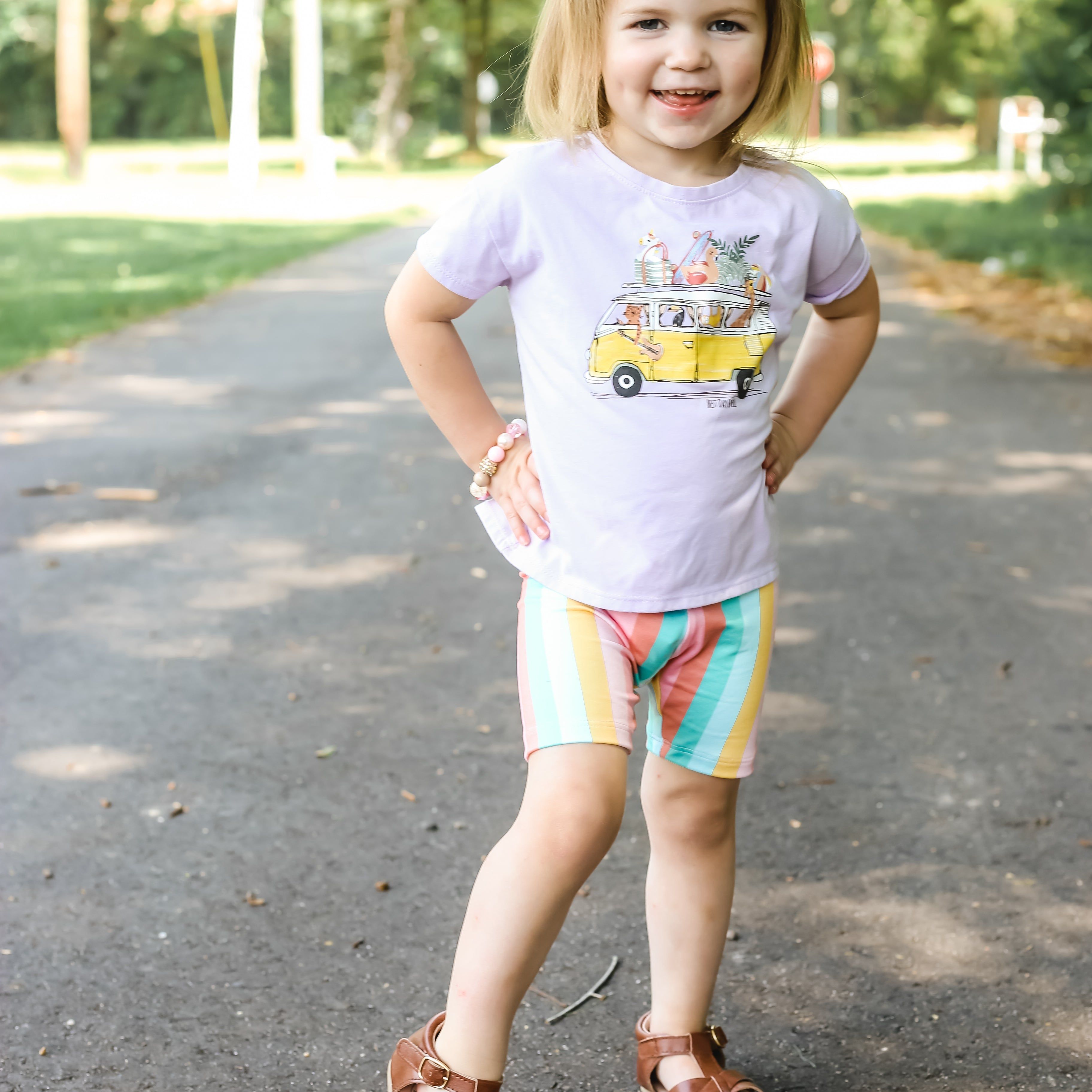 Beach Babe Biker Shorts
