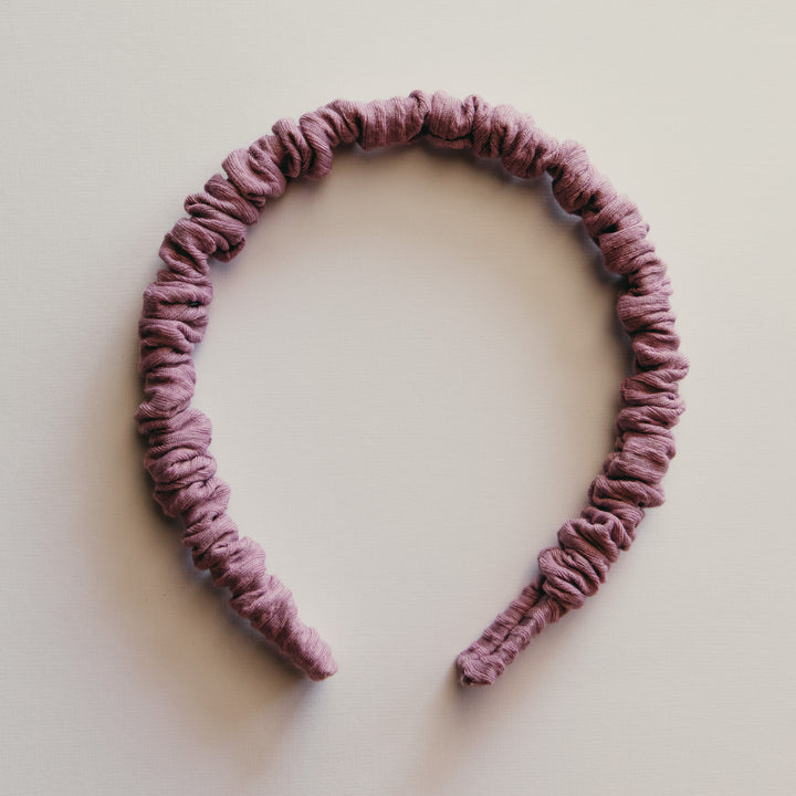 Ruched Ribbed Headbands