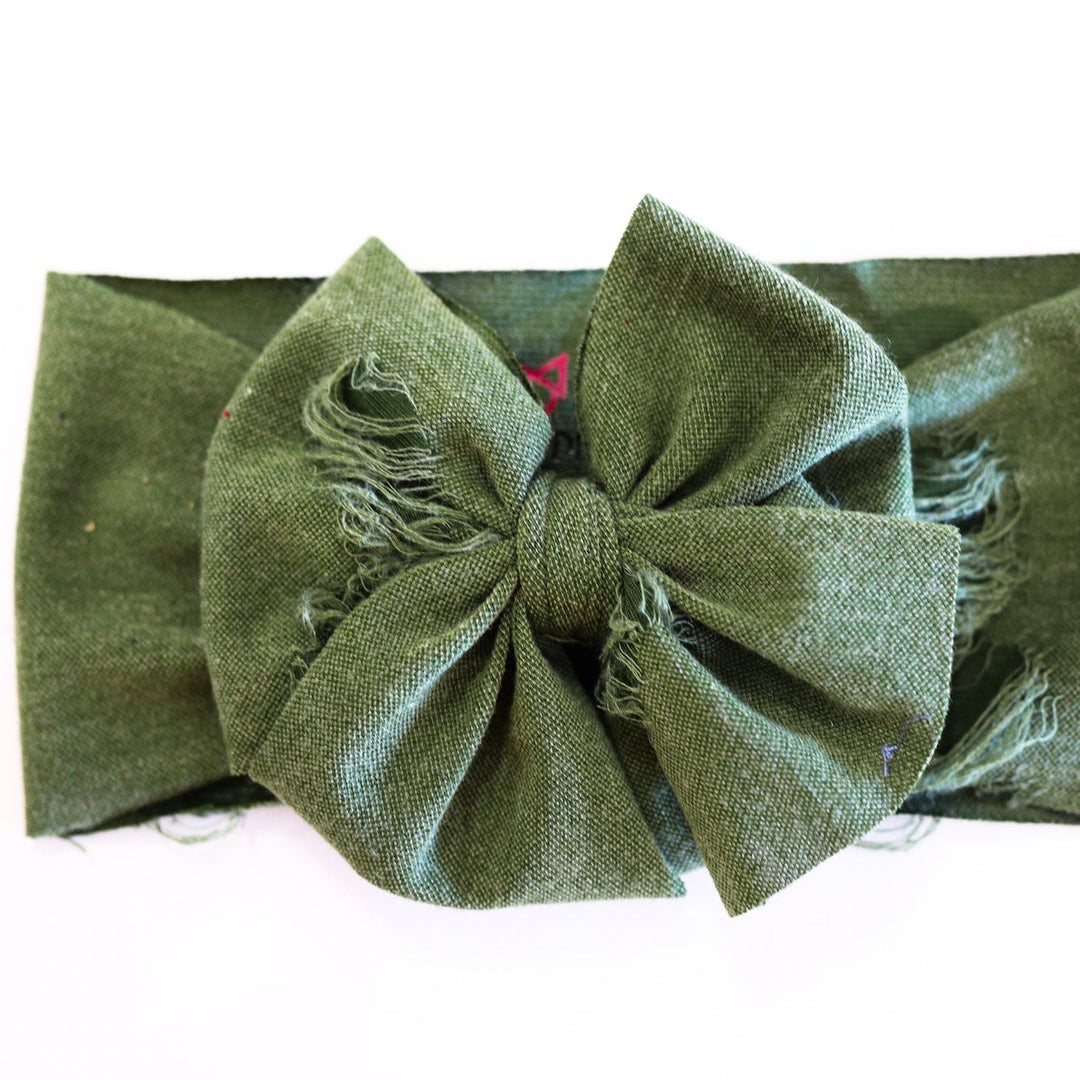 Olive Messy Headwrap
