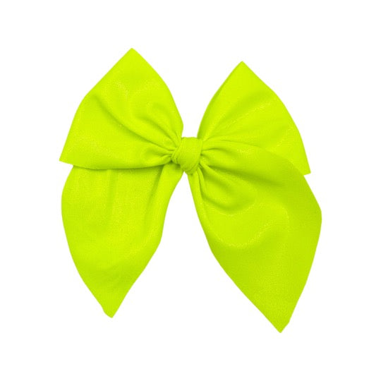 Medium Swanky Bows - New Raw Edge Shimmers