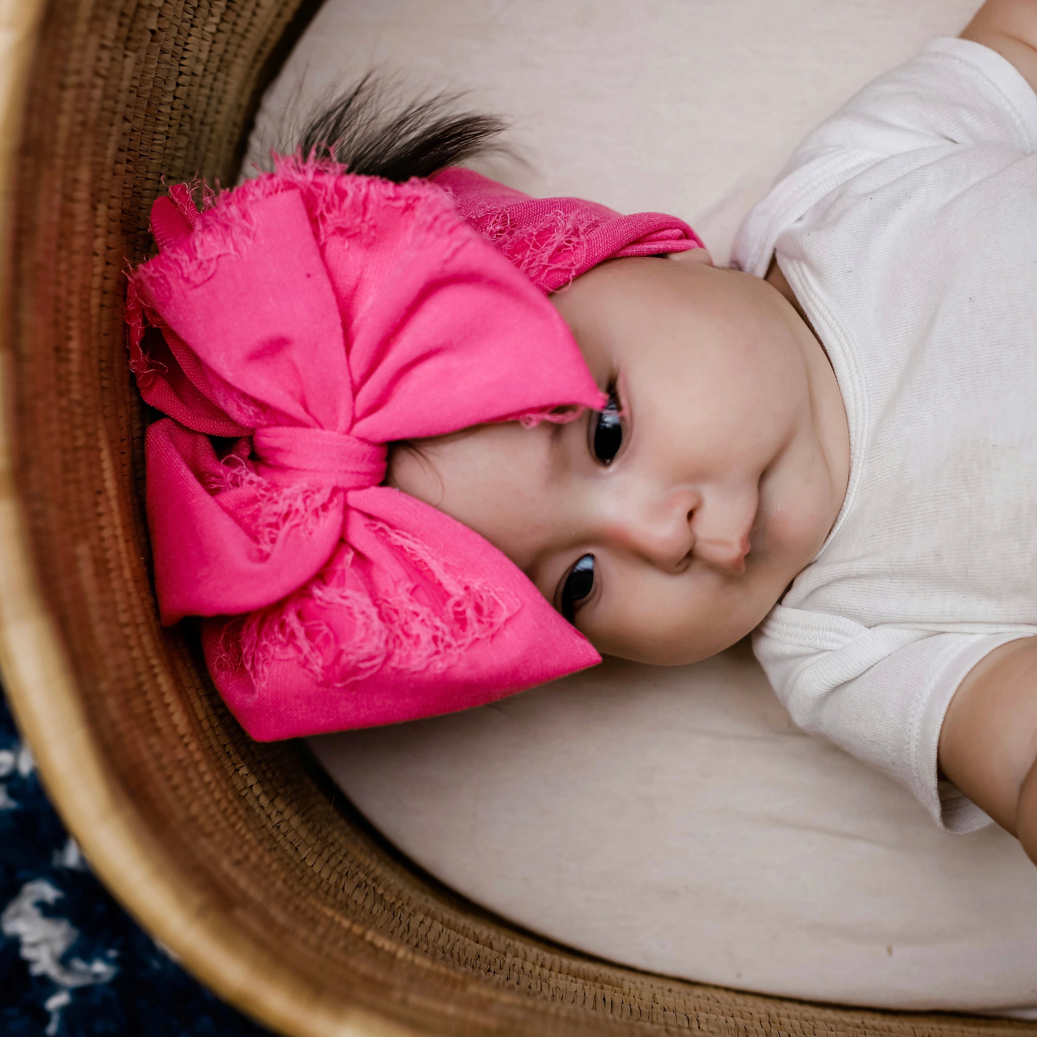 Distressed Pink Headwrap
