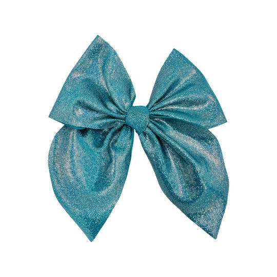 Medium Swanky Bows - New Raw Edge Shimmers