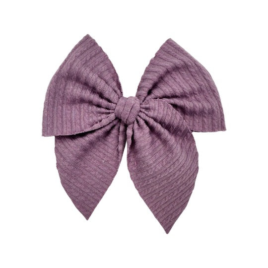 Ribbed Mini Swanky Bows