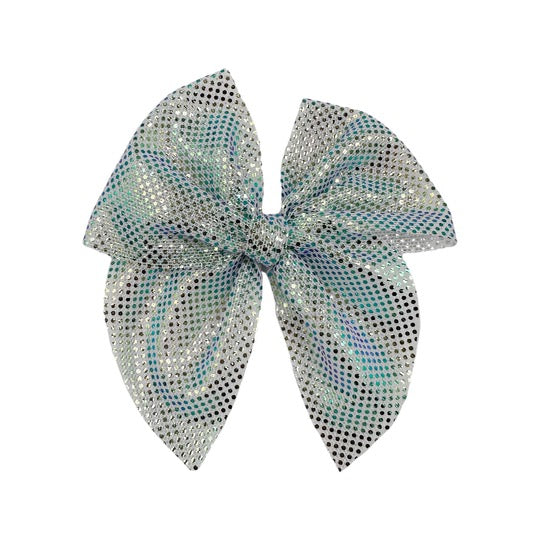 Mini Swanky Bows - New Raw Edge Shimmers