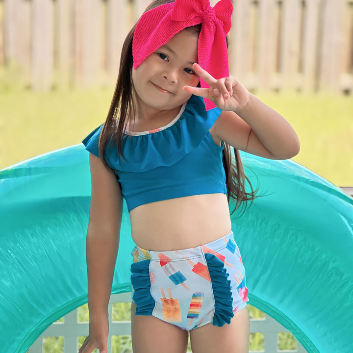 Swim Swanky - Malibu Ribbed Crinkled