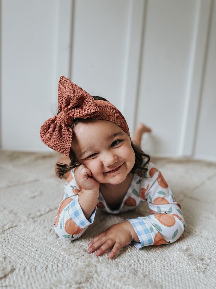 Ribbed Crinkled Swim Mini Headwraps