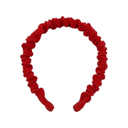 Ruched Coral Headband