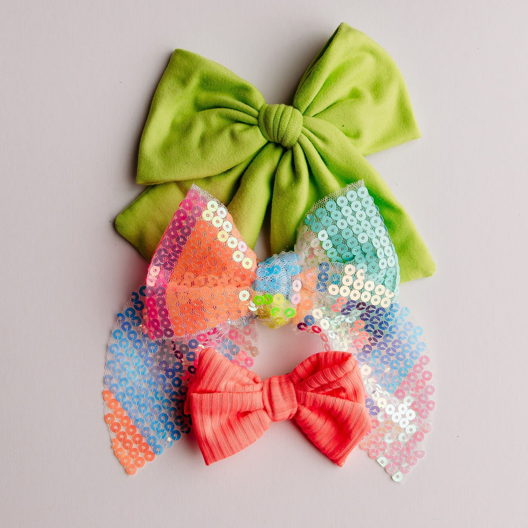SWANKY HAPPY COLORS SET OF 3 BOWS