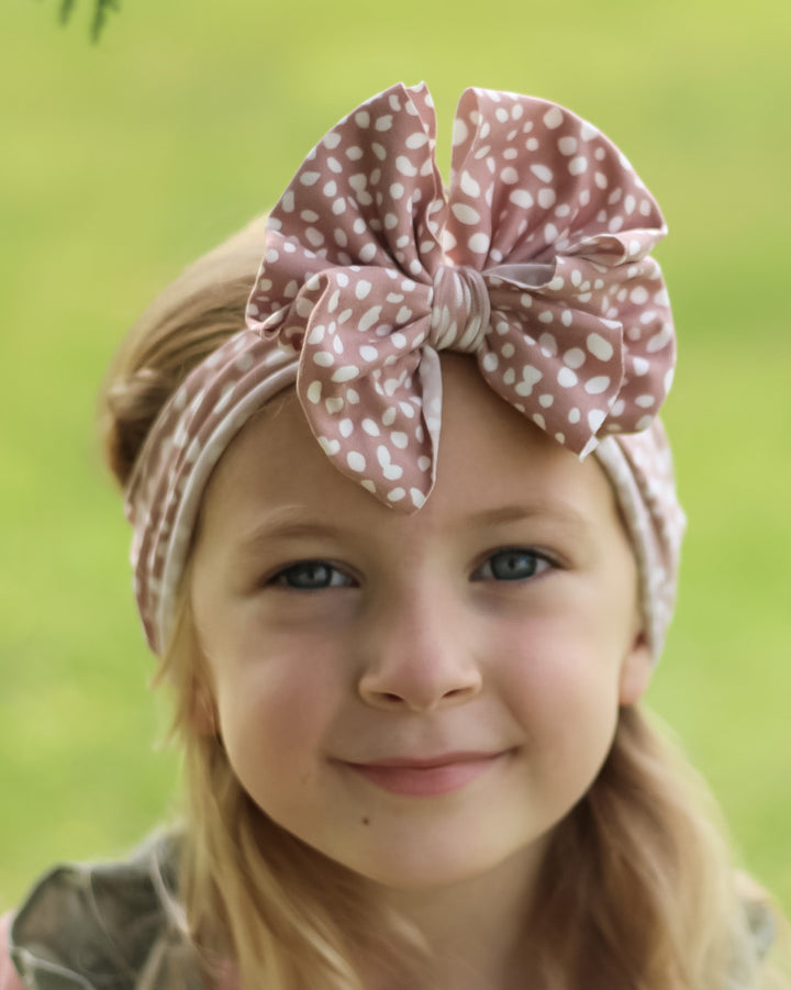 Neutral Spots Headwrap Set