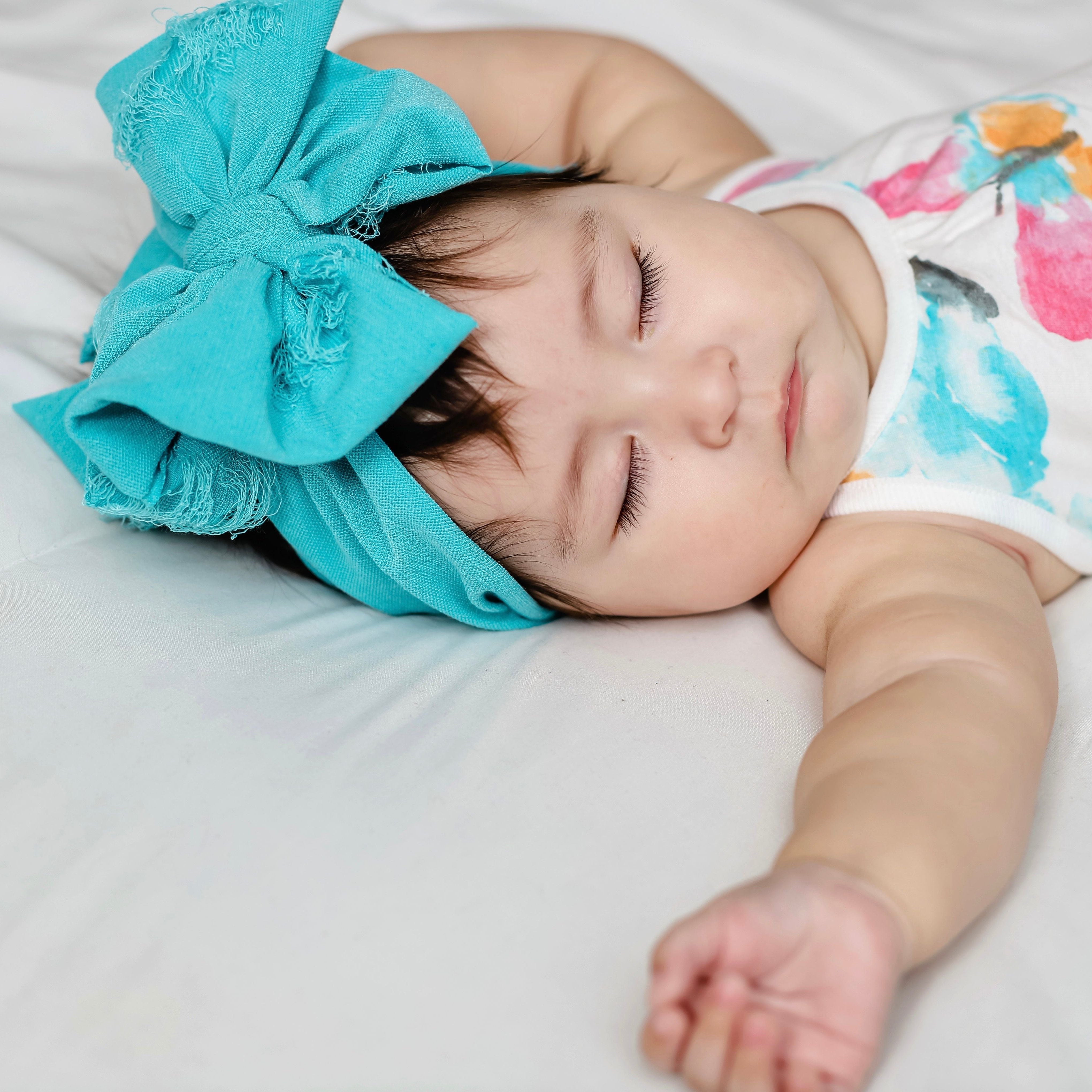 Distressed Blue Headwrap