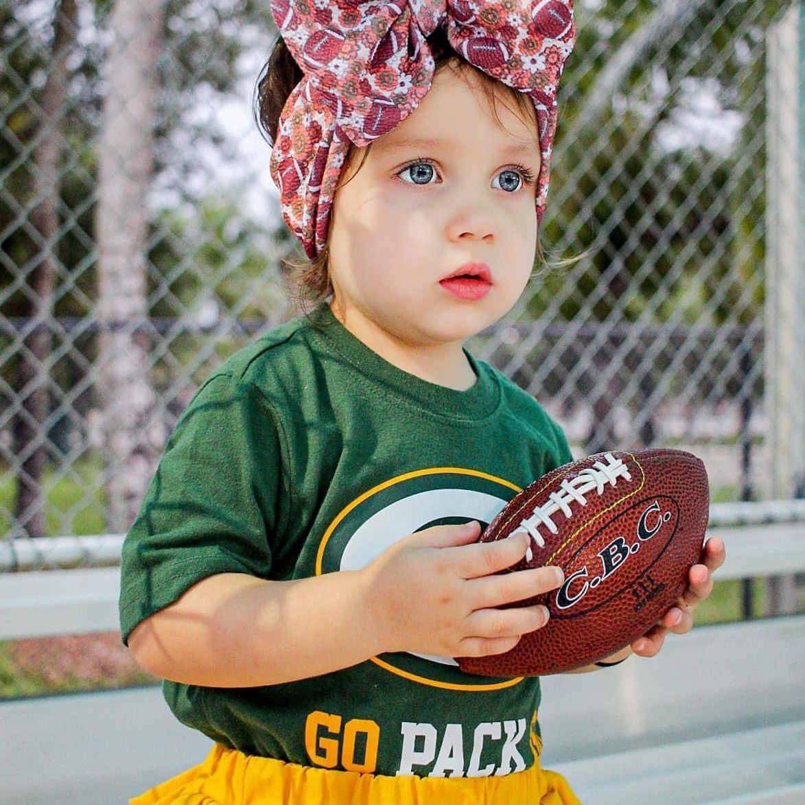 Retro Floral Football Headwrap