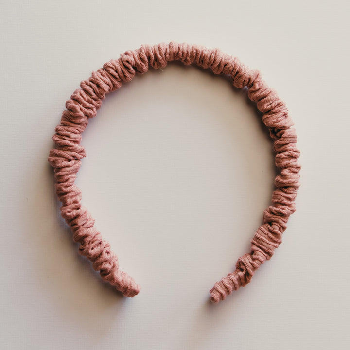 Ruched Ribbed Headbands