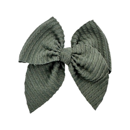 Ribbed Mini Swanky Bows
