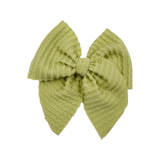 Ribbed Mini Swanky Bows