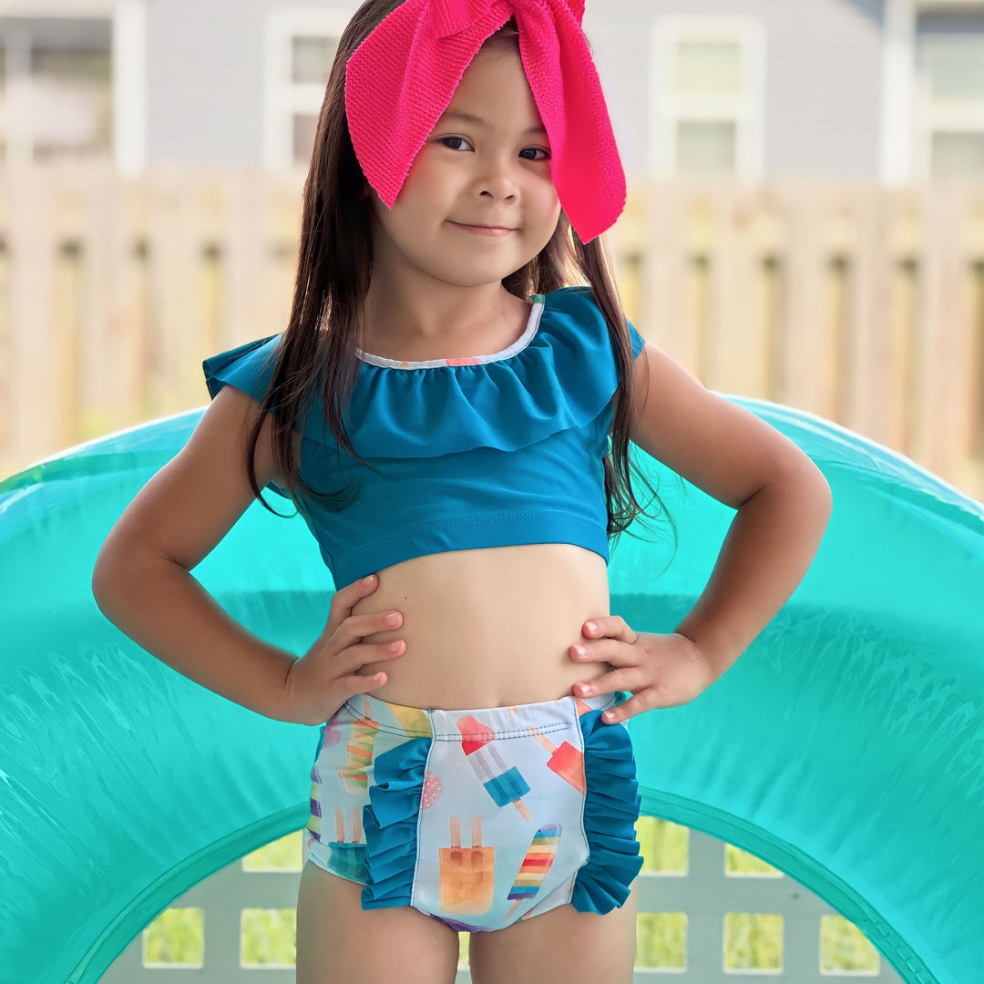 Swim Swanky - Malibu Ribbed Crinkled