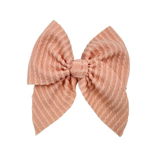 Ribbed Mini Swanky Bows
