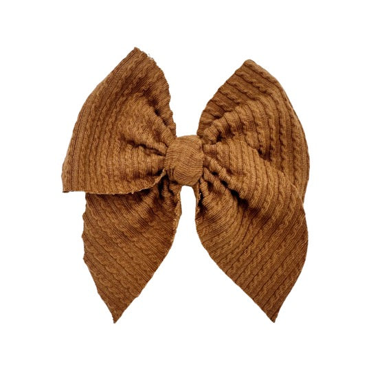 Ribbed Mini Swanky Bows