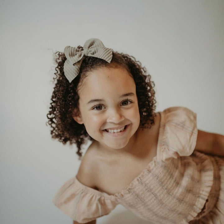 Ribbed Mini Swanky Bows