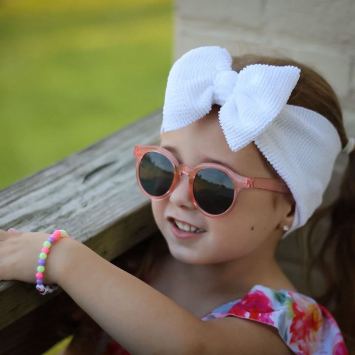 Ribbed Crinkled Swim Mini Headwraps