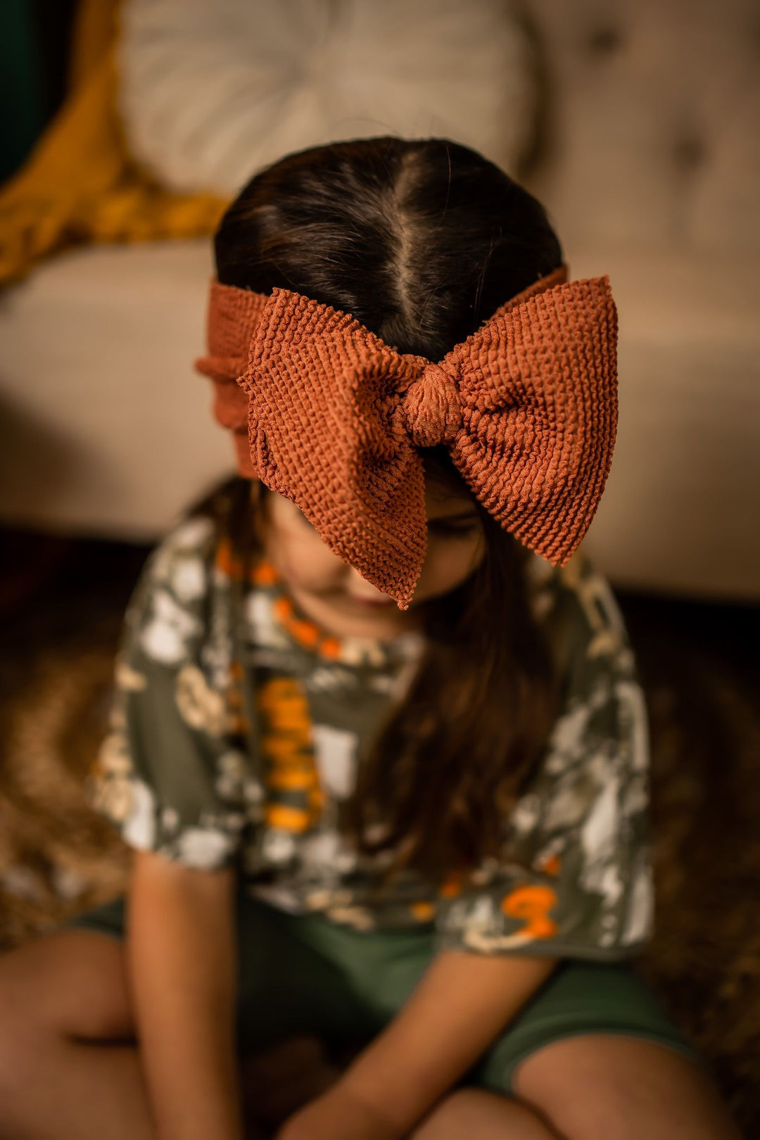 Ribbed Crinkled Swim Mini Headwraps