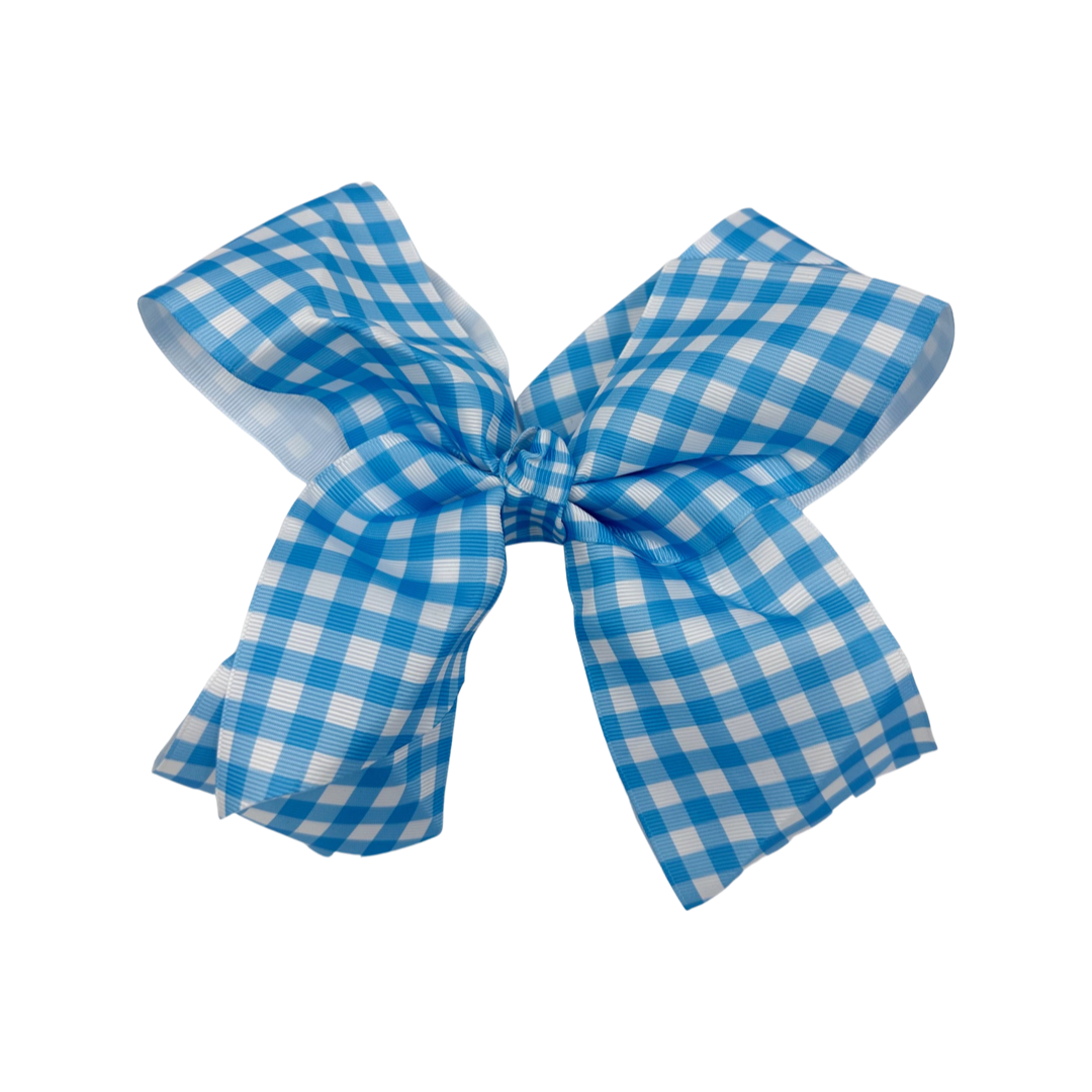 Set of 5 8 Inch Ribbon Gingham