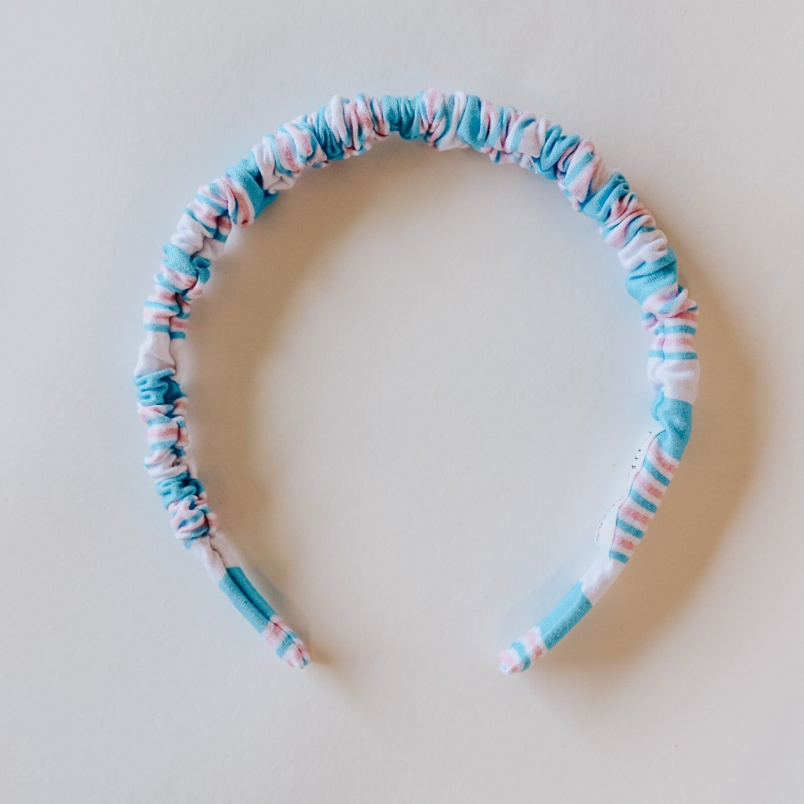 Fresh Stripes Ruched Headband