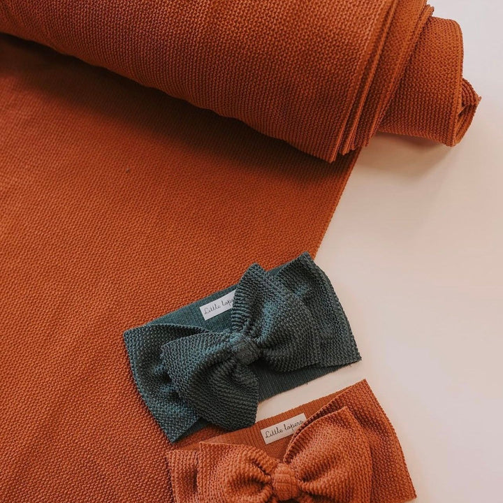 Ribbed Crinkled Swim Mini Headwraps