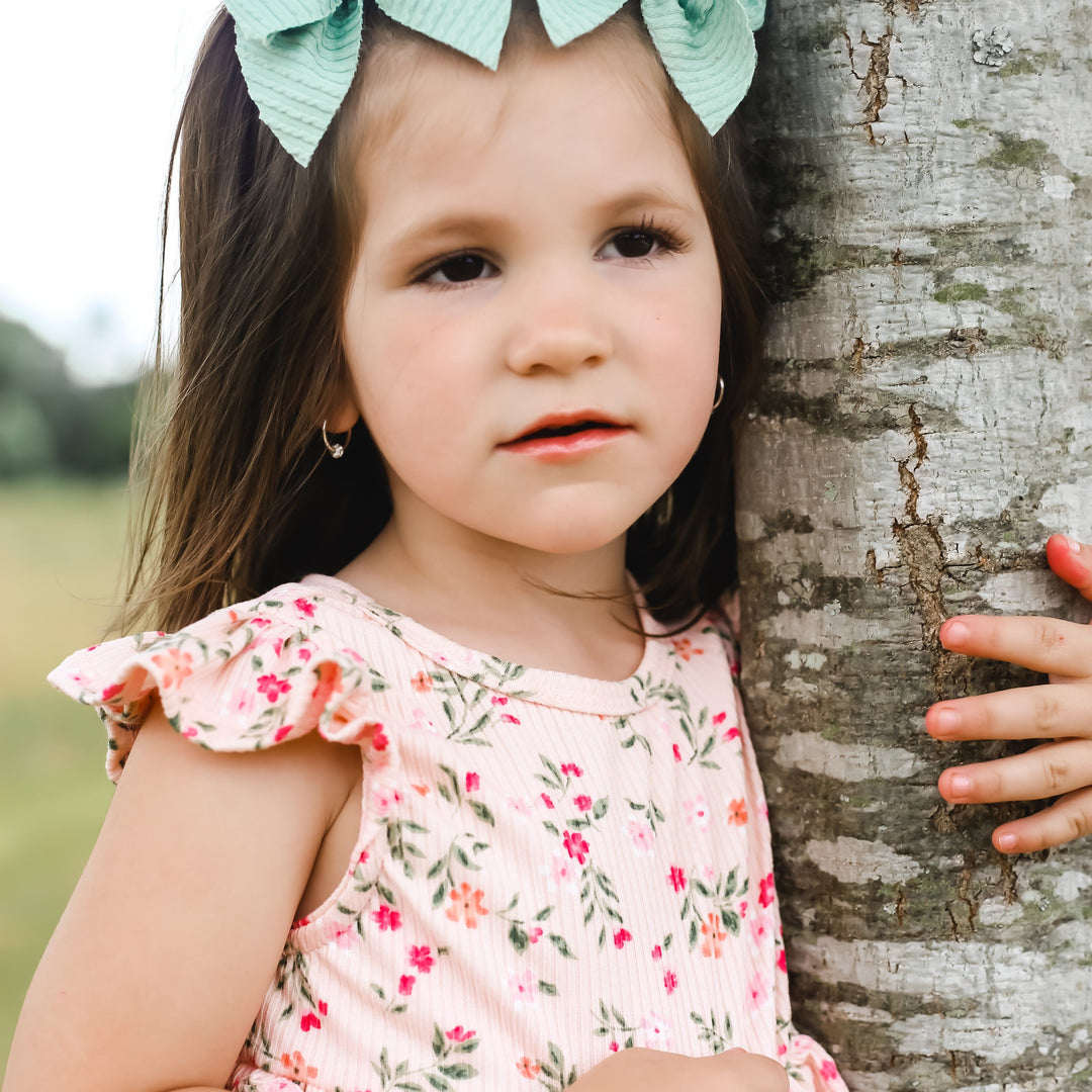 Ribbed Mini Swanky Bows