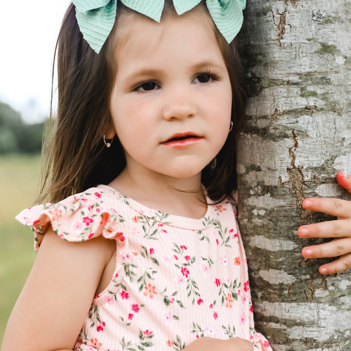 Ribbed Mini Swanky Bows