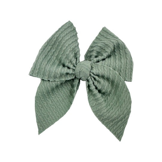 Ribbed Mini Swanky Bows