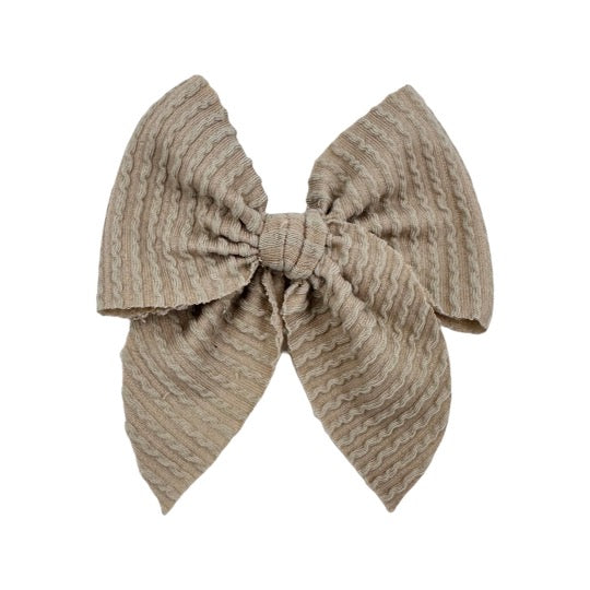 Ribbed Mini Swanky Bows