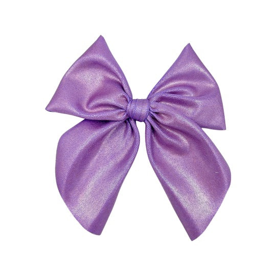 Medium Swanky Bows - New Raw Edge Shimmers